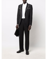 Мужской черный пиджак от Philipp Plein