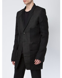 Мужской черный пиджак от Rick Owens