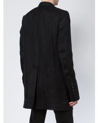 Мужской черный пиджак от Rick Owens