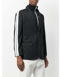 Мужской черный пиджак от Palm Angels