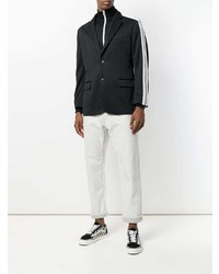 Мужской черный пиджак от Palm Angels