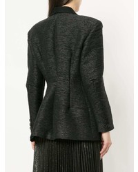Женский черный пиджак от Issey Miyake Vintage