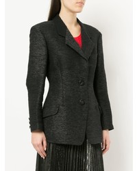 Женский черный пиджак от Issey Miyake Vintage