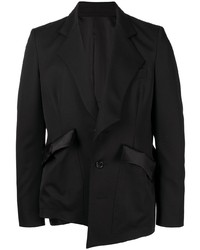 Мужской черный пиджак от Sulvam