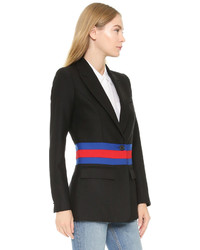 Женский черный пиджак от Smythe