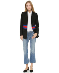 Женский черный пиджак от Smythe