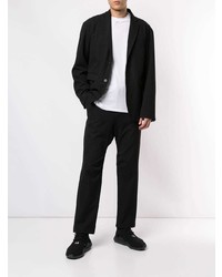 Мужской черный пиджак от Makavelic