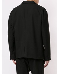 Мужской черный пиджак от Makavelic