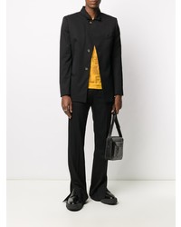 Мужской черный пиджак от Telfar