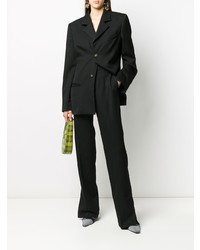 Мужской черный пиджак от Telfar