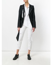 Женский черный пиджак от Ann Demeulemeester