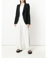 Женский черный пиджак от Ann Demeulemeester