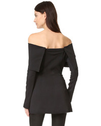 Женский черный пиджак от Yigal Azrouel