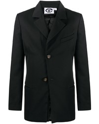 Мужской черный пиджак от Telfar
