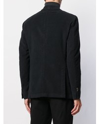 Мужской черный пиджак от Dell'oglio