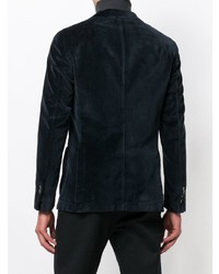 Мужской черный пиджак от Dell'oglio
