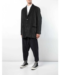 Мужской черный пиджак от Casey Casey