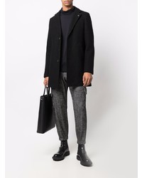 Мужской черный пиджак от Manuel Ritz