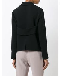 Женский черный пиджак от Herno