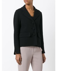 Женский черный пиджак от Herno