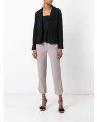 Женский черный пиджак от Herno