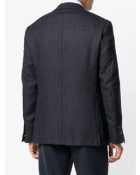 Мужской черный пиджак от Canali