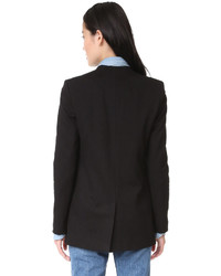 Женский черный пиджак от Madewell