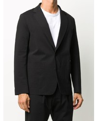 Мужской черный пиджак от Attachment