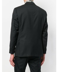 Мужской черный пиджак от Kiton