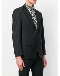 Мужской черный пиджак от Kiton