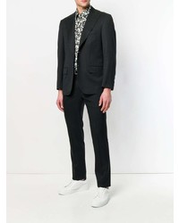 Мужской черный пиджак от Kiton