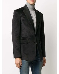 Мужской черный пиджак от Amiri