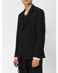 Мужской черный пиджак от Maison Mihara Yasuhiro