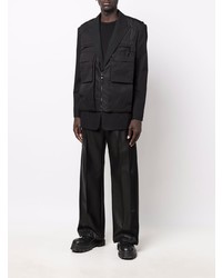 Мужской черный пиджак от Juun.J