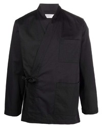 Мужской черный пиджак от Universal Works
