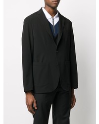 Мужской черный пиджак от Karl Lagerfeld