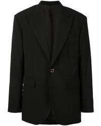 Мужской черный пиджак от Versace