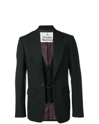 Мужской черный пиджак от Vivienne Westwood