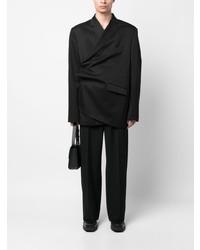 Мужской черный пиджак от Martine Rose