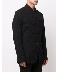 Мужской черный пиджак от Masnada