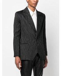 Мужской черный пиджак от Atu Body Couture