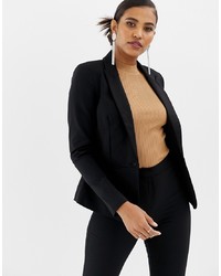 Женский черный пиджак от Y.a.s