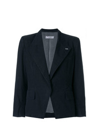 Женский черный пиджак от Yves Saint Laurent Vintage