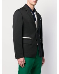 Мужской черный пиджак от Prada