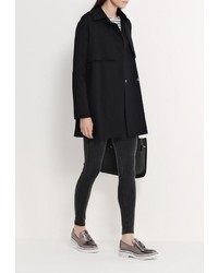 Женский черный плащ от adL