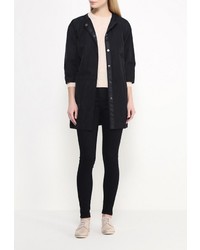 Женский черный плащ от Baon