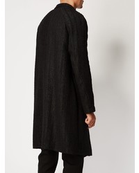 Мужской черный плащ от Ann Demeulemeester