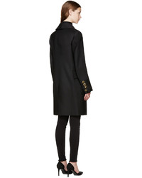 Женский черный плащ от Dsquared2