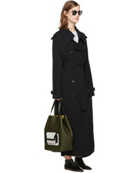 Женский черный плащ от Acne Studios