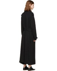 Женский черный плащ от Acne Studios